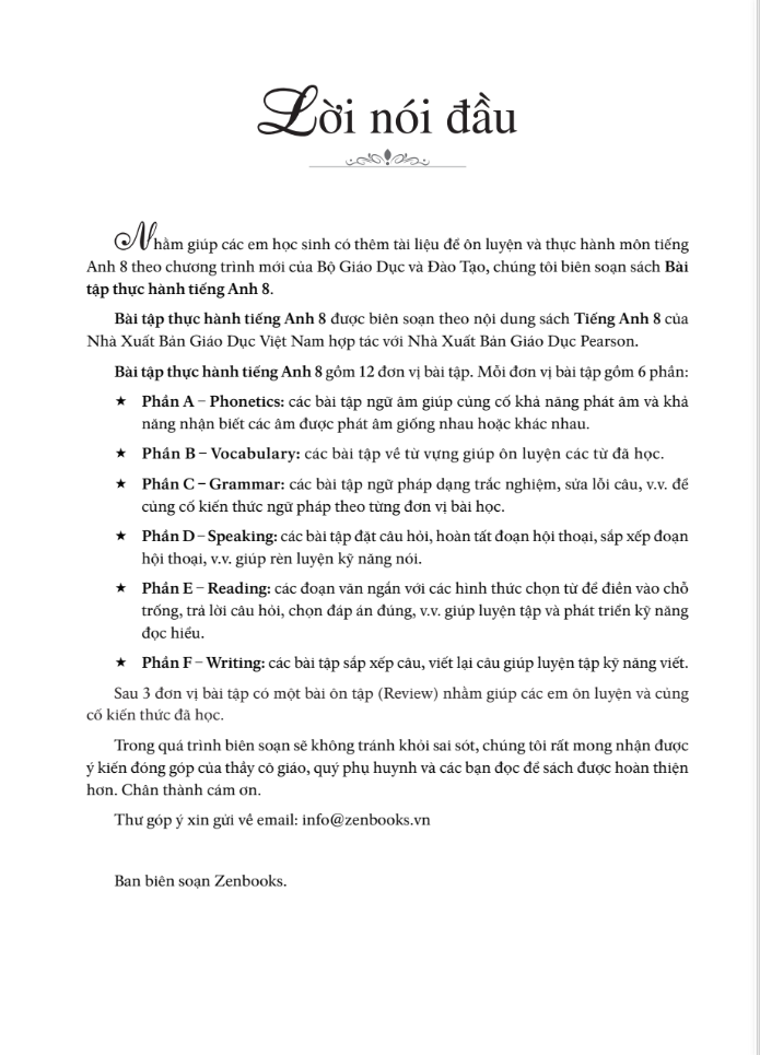 bài tập thực hành tiếng anh 8 theo chương trình mới của bộ giáo dục và đào tạo (không đáp án) - 2020 - Ảnh 3