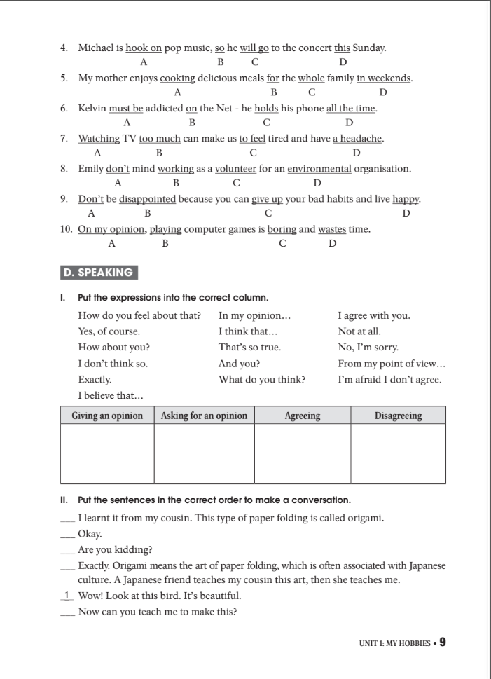 bài tập thực hành tiếng anh 8 theo chương trình mới của bộ giáo dục và đào tạo (không đáp án) - 2020 - Ảnh 9