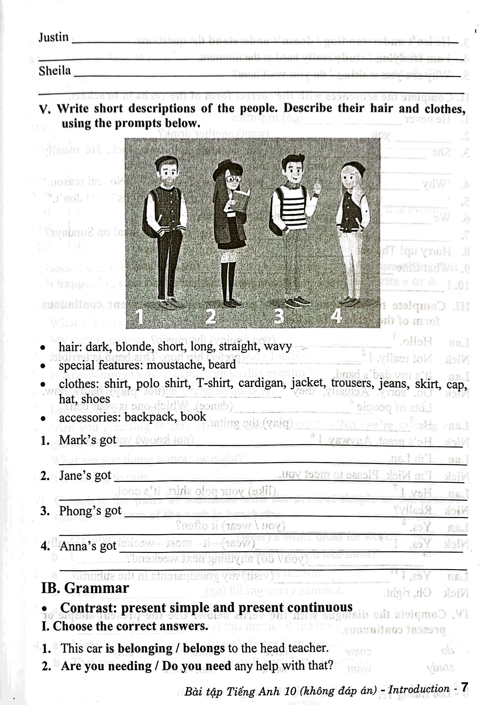 bài tập tiếng anh 10 - không đáp án (chân trời) - Ảnh 6