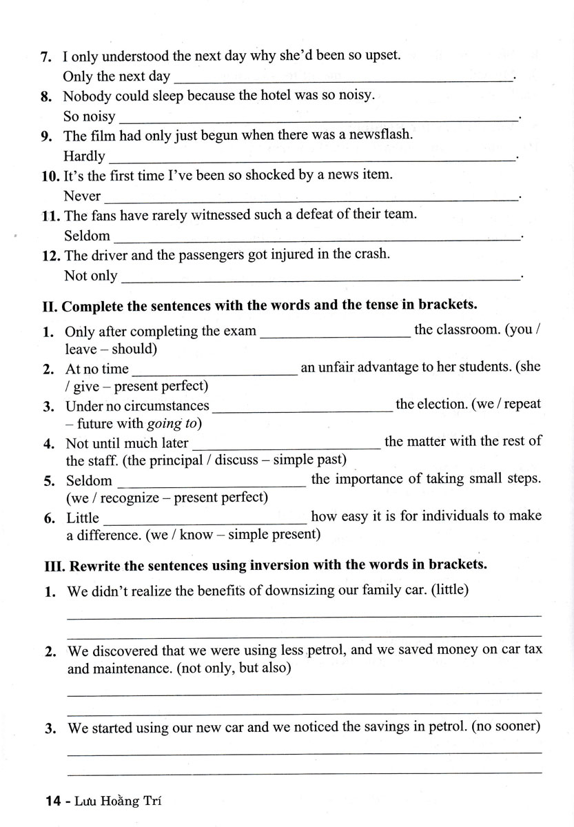 bài tập tiếng anh 12 - không đáp án (chân trời sáng tạo) - Ảnh 11