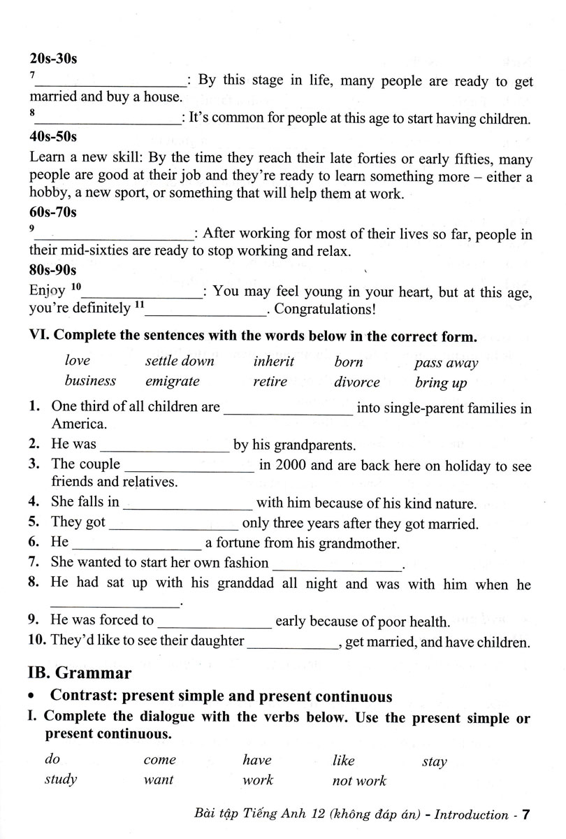 bài tập tiếng anh 12 - không đáp án (chân trời sáng tạo) - Ảnh 7