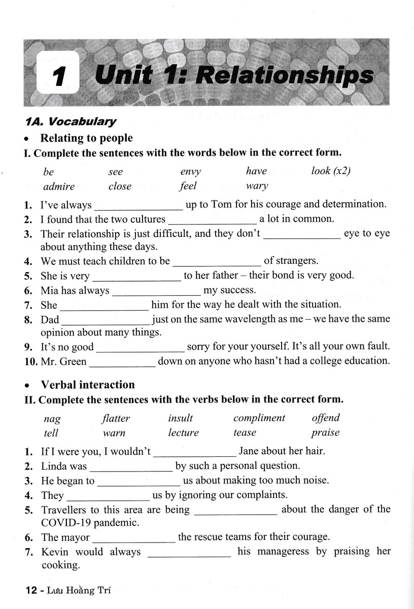 bài tập tiếng anh 12 - không đáp án (chân trời sáng tạo) - Ảnh 9