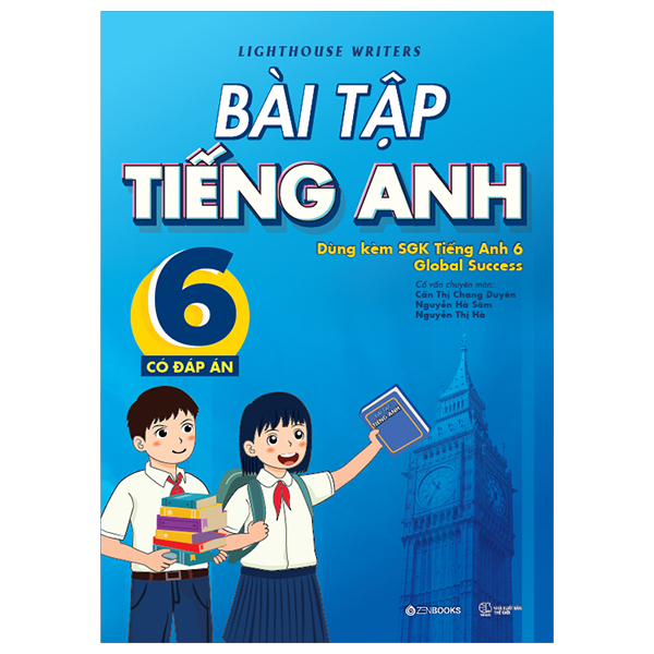 Bài Tập Tiếng Anh 6 (Có Đáp Án) (Dùng Kèm SGK Tiếng Anh 6 Global Success)