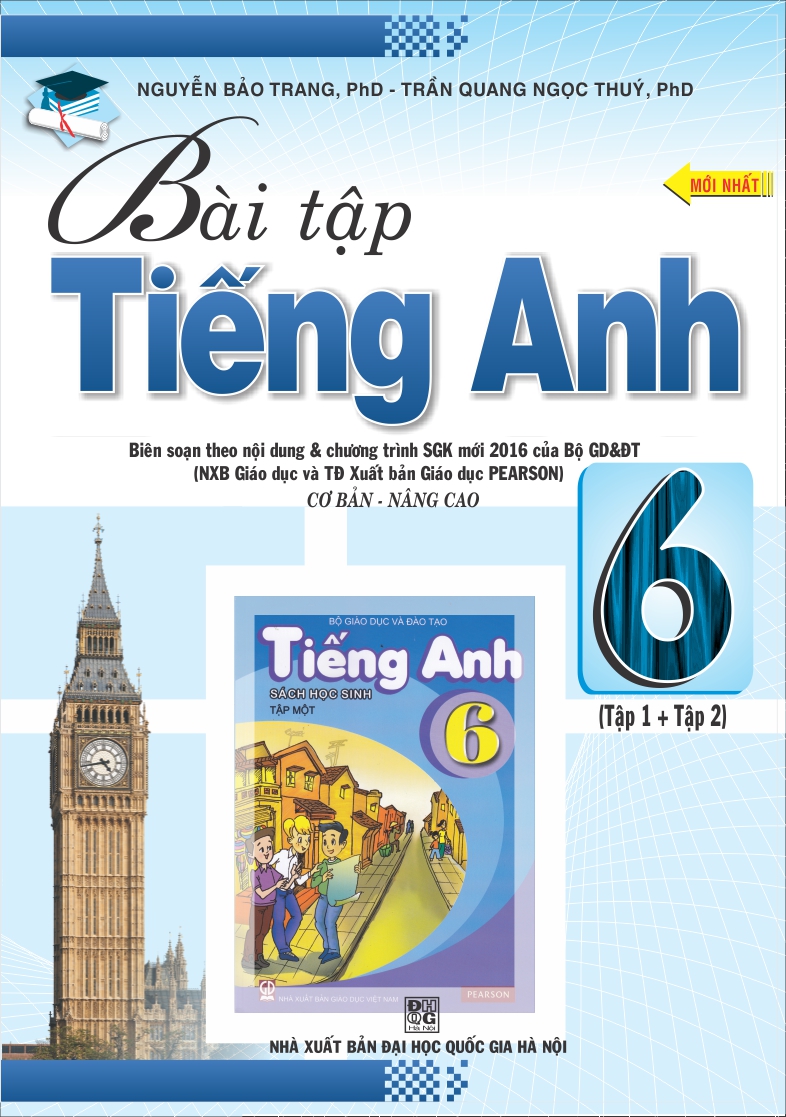 bài tập tiếng anh 6 (tập 1+2) - Ảnh 2