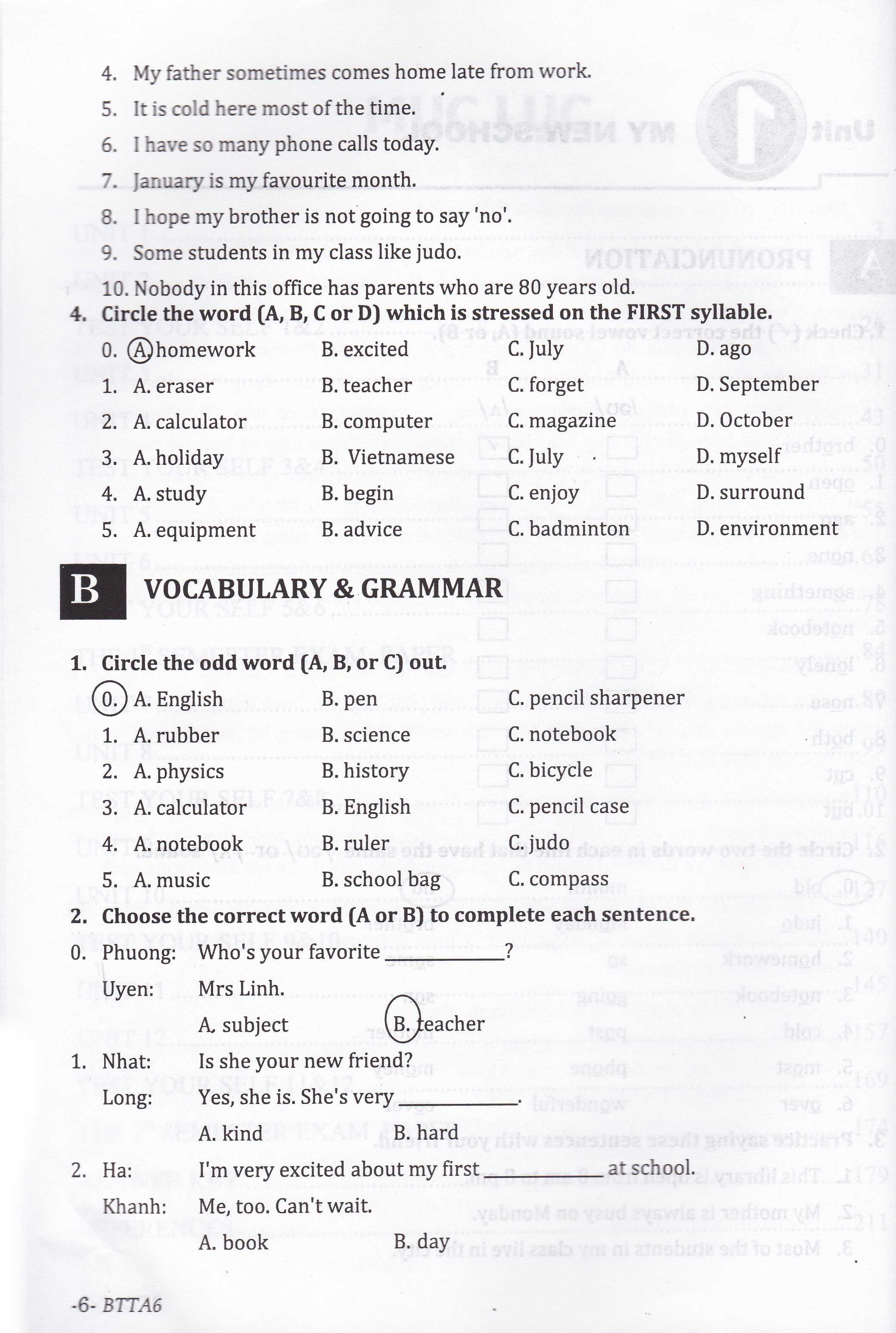 bài tập tiếng anh 6 (tập 1+2) - Ảnh 4
