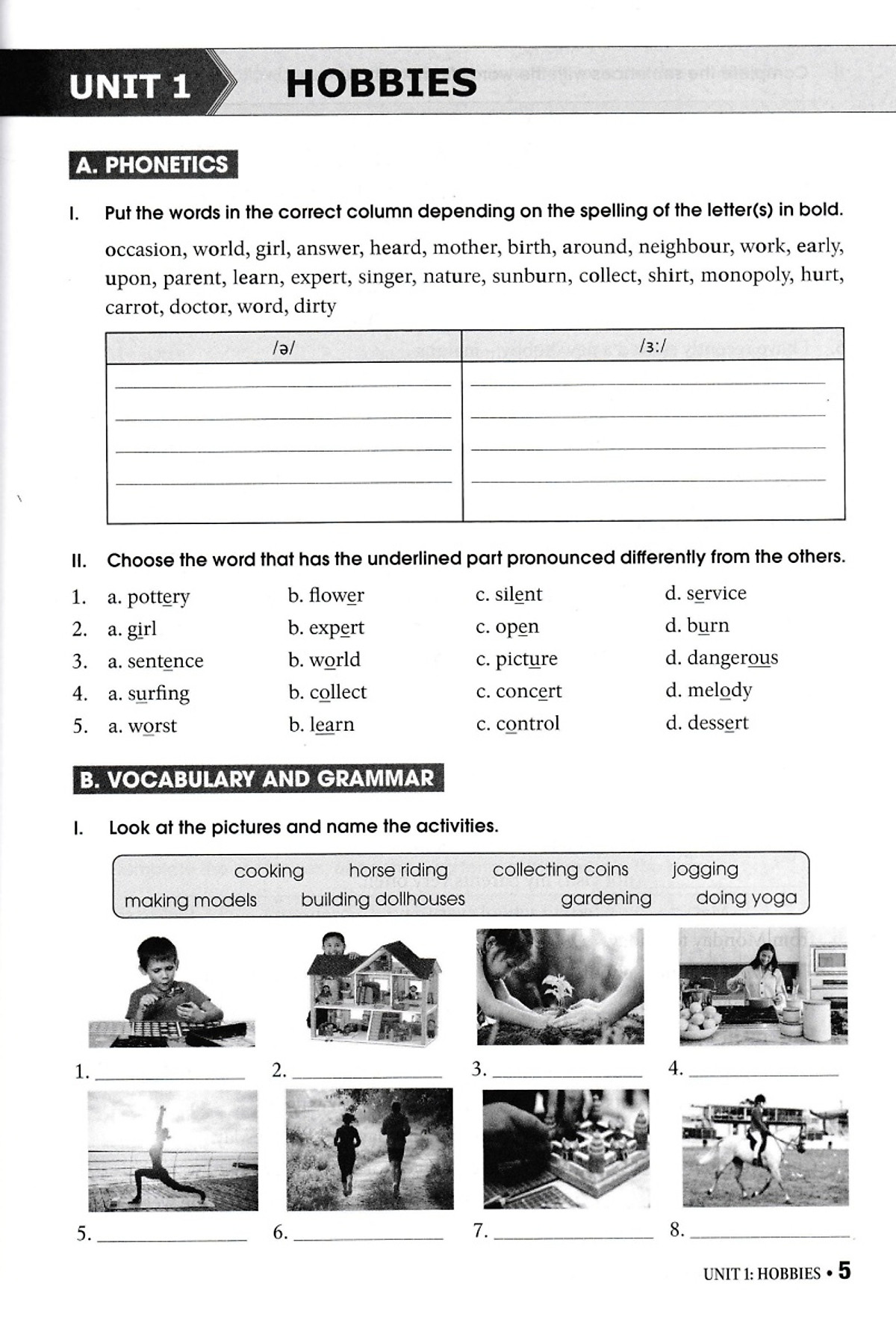 bài tập tiếng anh 7 - có đáp án (dùng kèm sgk tiếng anh 7 global success) - Ảnh 5