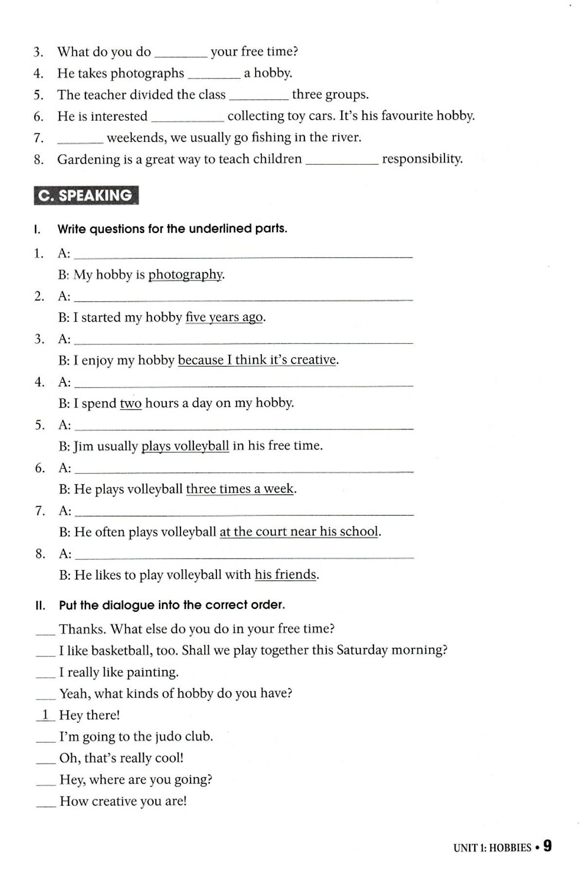 bài tập tiếng anh 7 - có đáp án (dùng kèm sgk tiếng anh 7 global success) - Ảnh 9