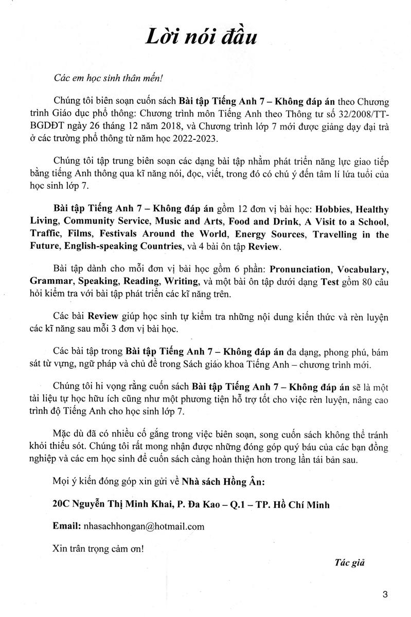 bài tập tiếng anh 7 (kết nối) (không đáp án) - Ảnh 3