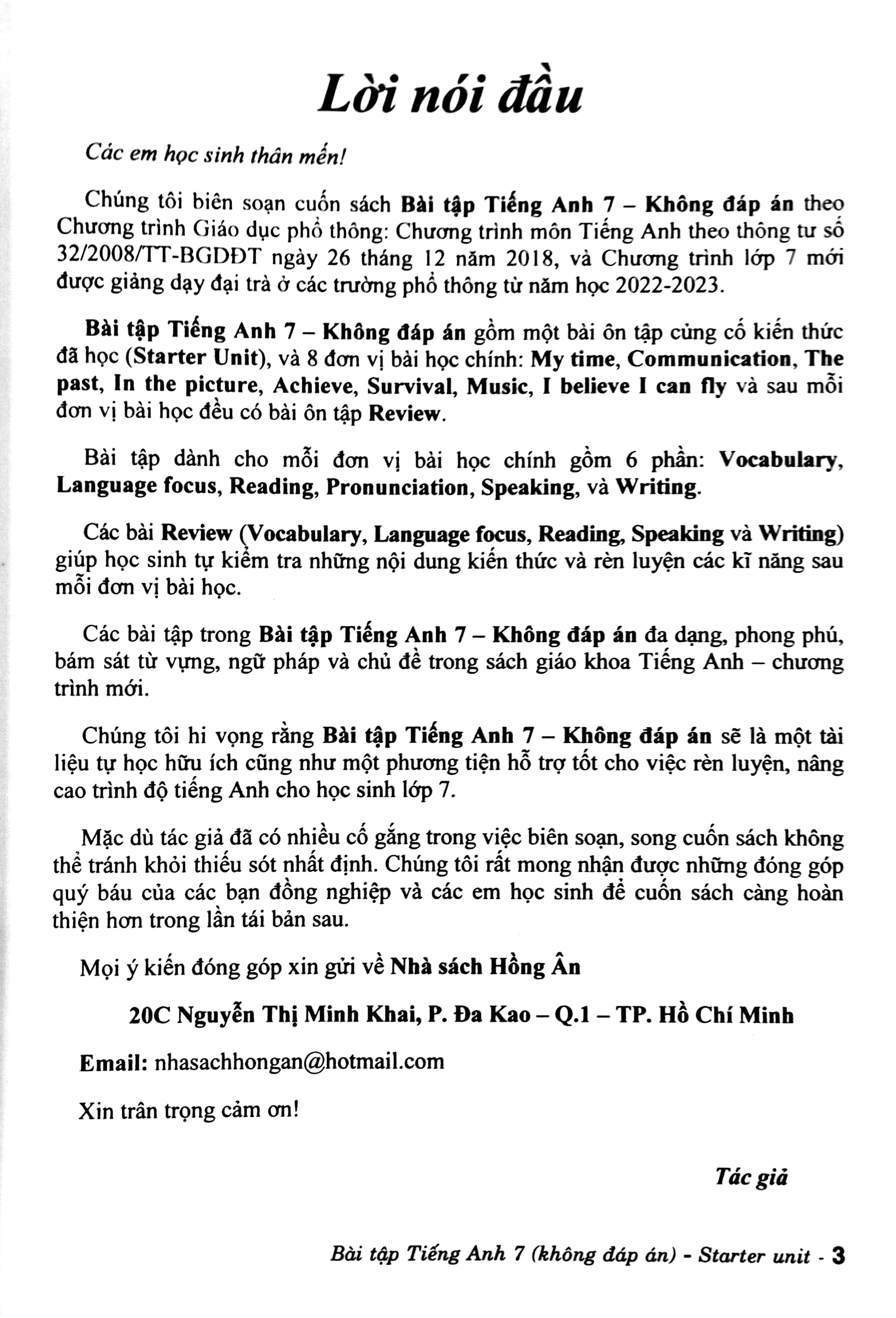 bài tập tiếng anh 7 - không đáp án (chân trời) - Ảnh 4
