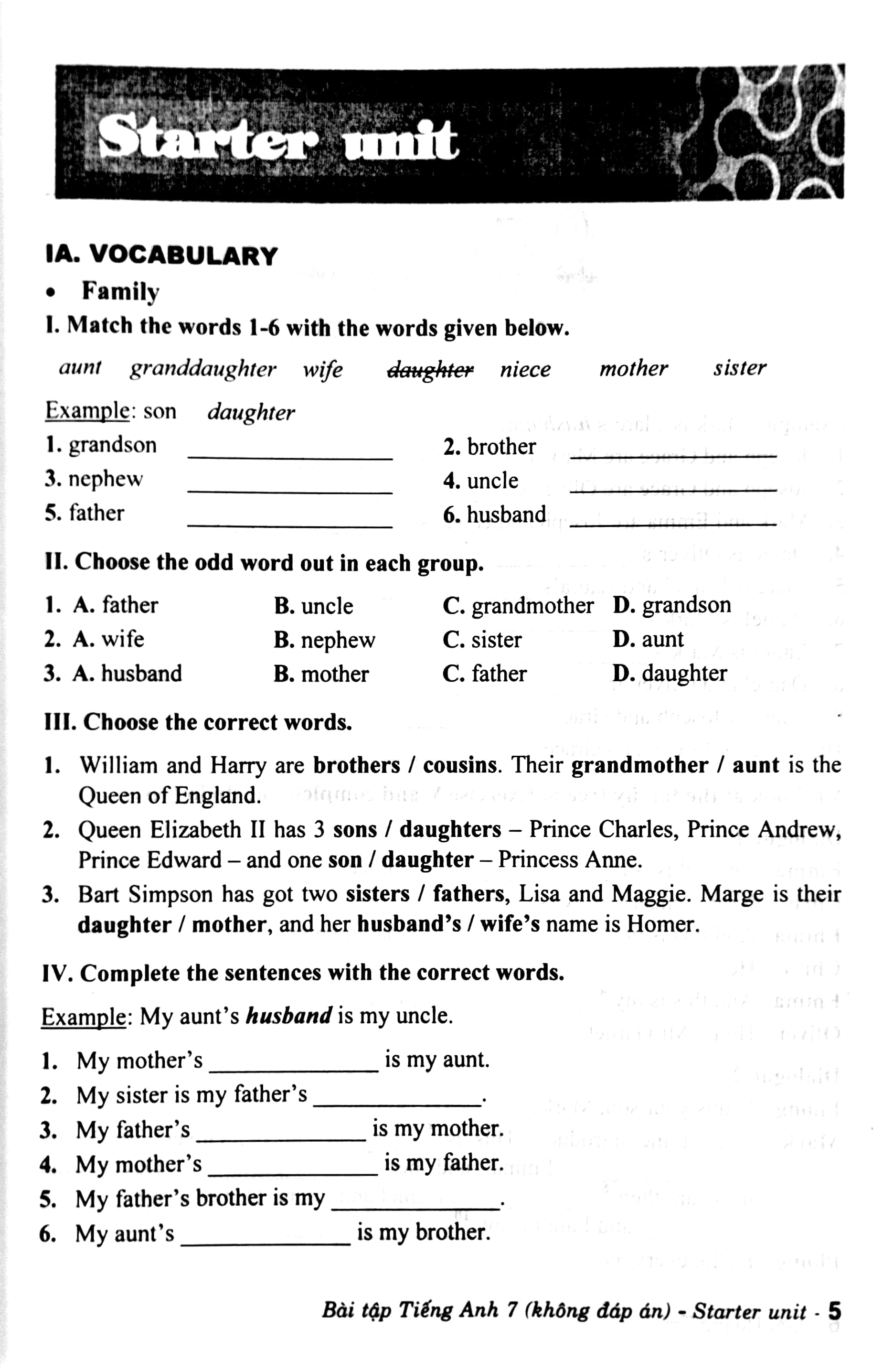 bài tập tiếng anh 7 - không đáp án (chân trời) - Ảnh 5
