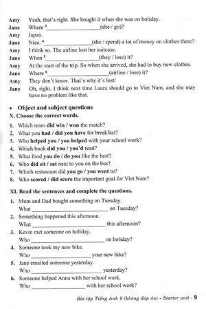 bài tập tiếng anh 8 - không đáp án (biên soạn theo chương trình giáo dục phổ thông mới) - Ảnh 9