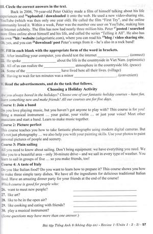 bài tập tiếng anh 8 - không đáp án (biên soạn theo chương trình sgk kết nối tri thức với cuộc sống) - Ảnh 10