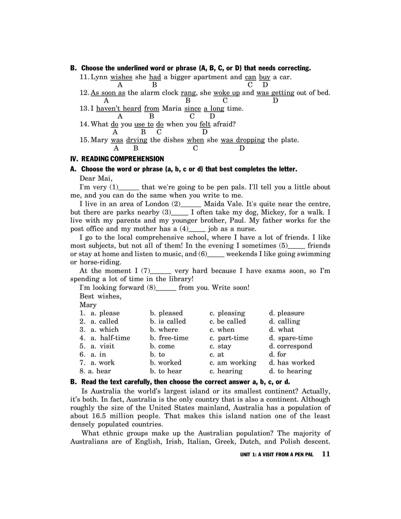 bài tập tiếng anh 9 - không đáp án (2020) - Ảnh 12