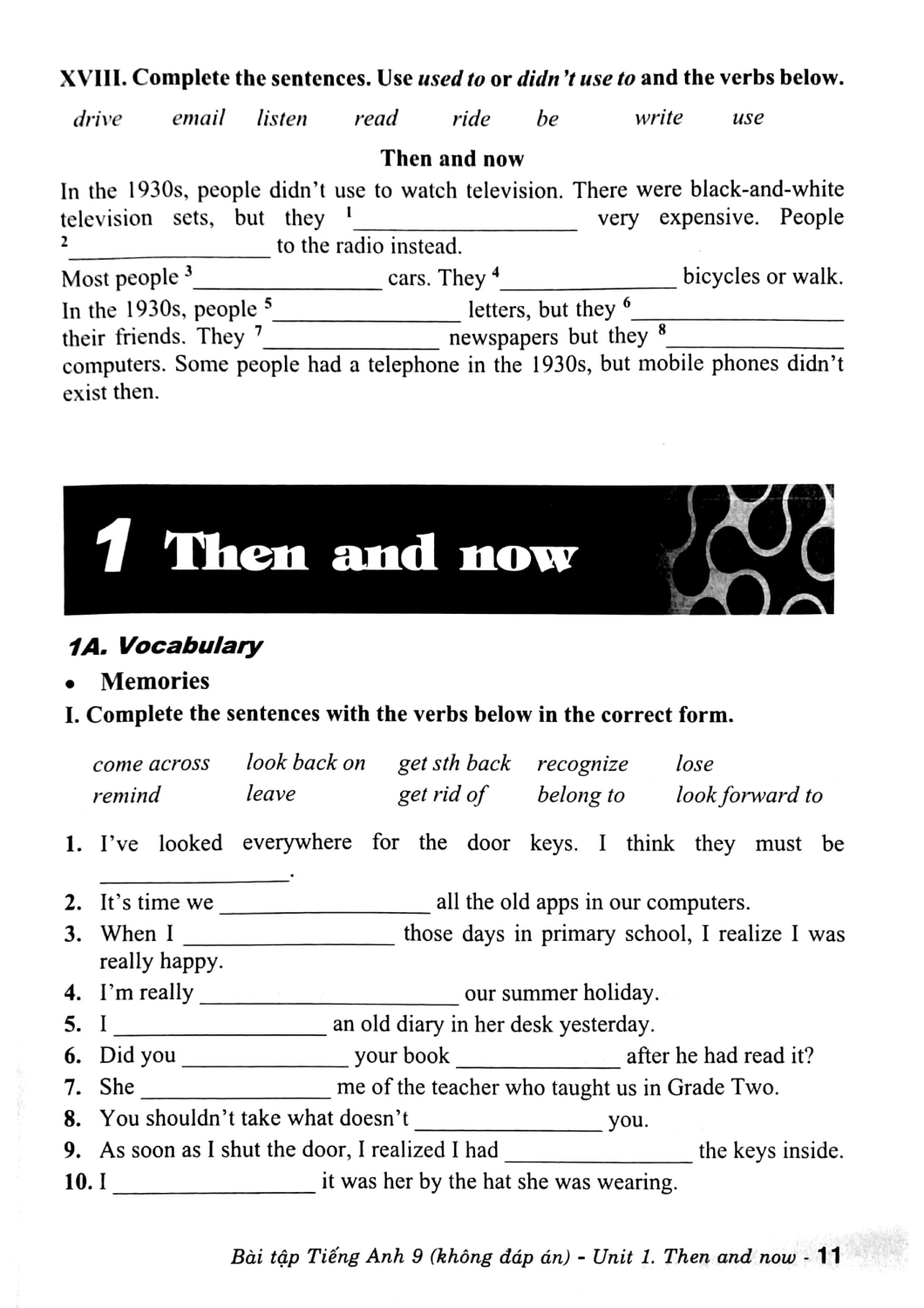 bài tập tiếng anh 9 (không đáp án) (biên soạn theo chương trình gdpt mới - dùng kèm sgk chân trời sáng tạo) - Ảnh 11