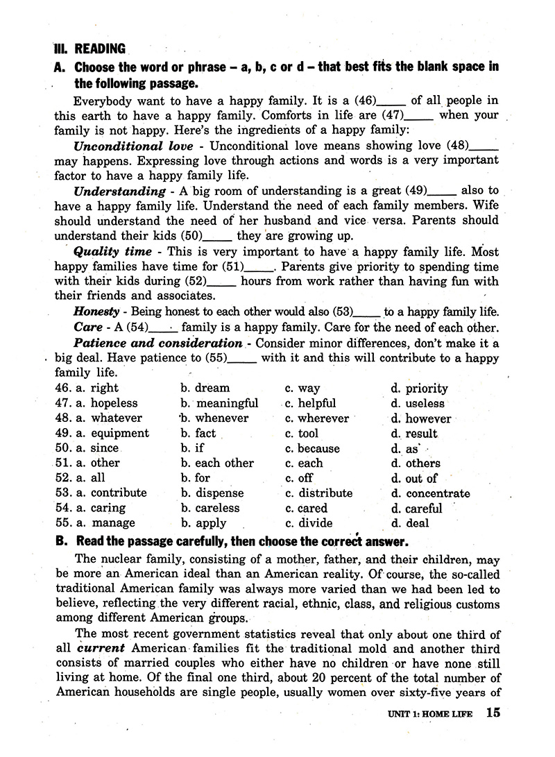 bài tập tiếng anh lớp 12 - không đáp án - Ảnh 13