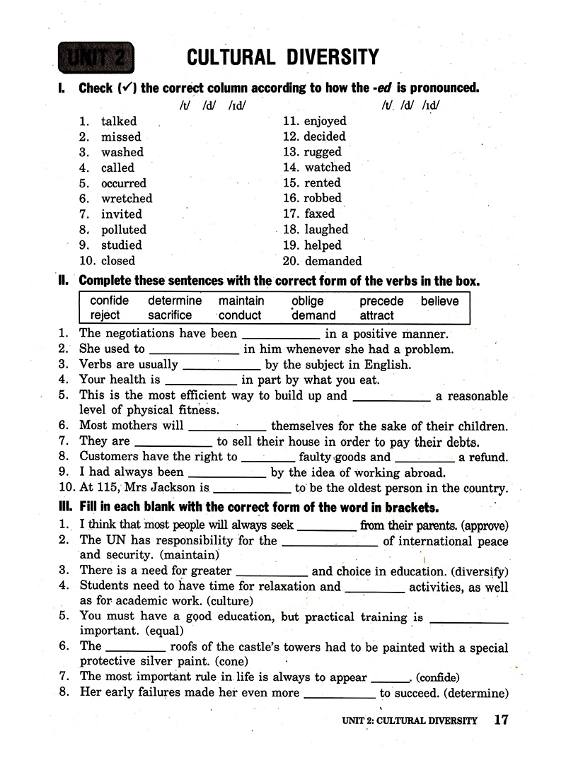 bài tập tiếng anh lớp 12 - không đáp án - Ảnh 15