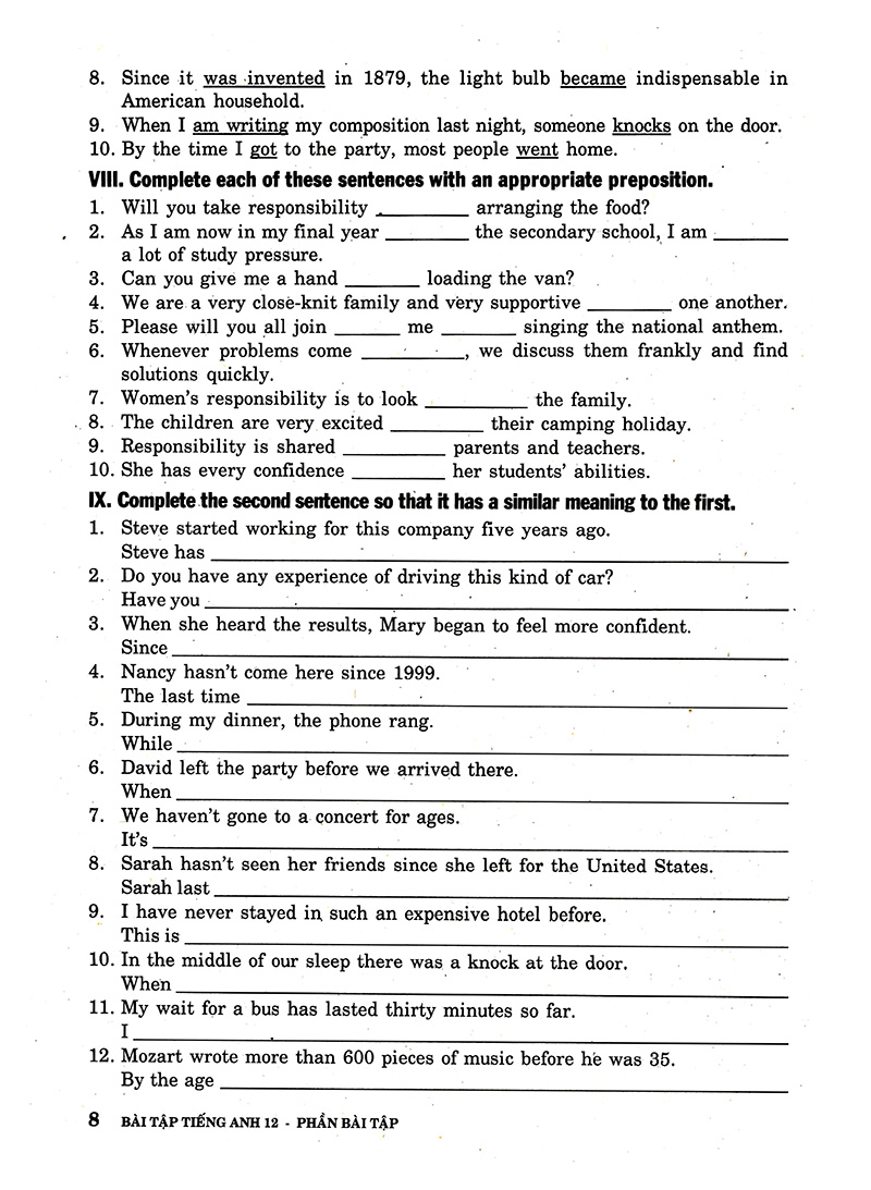 bài tập tiếng anh lớp 12 - không đáp án - Ảnh 6