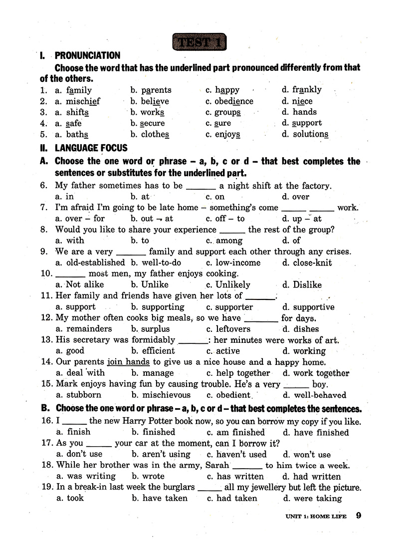 bài tập tiếng anh lớp 12 - không đáp án - Ảnh 7