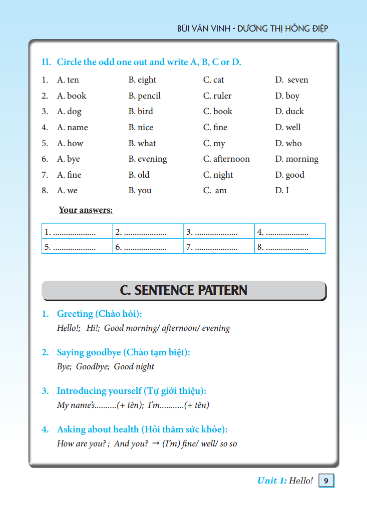 bài tập tiếng anh lớp 3 - có đáp án (tái bản 2021) - Ảnh 7