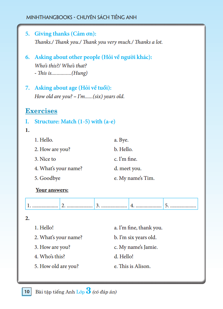 bài tập tiếng anh lớp 3 - có đáp án (tái bản 2021) - Ảnh 8