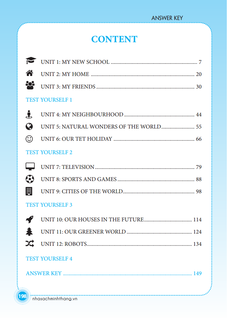 bài tập tiếng anh lớp 6 (không đáp án) (sách màu) - Ảnh 3