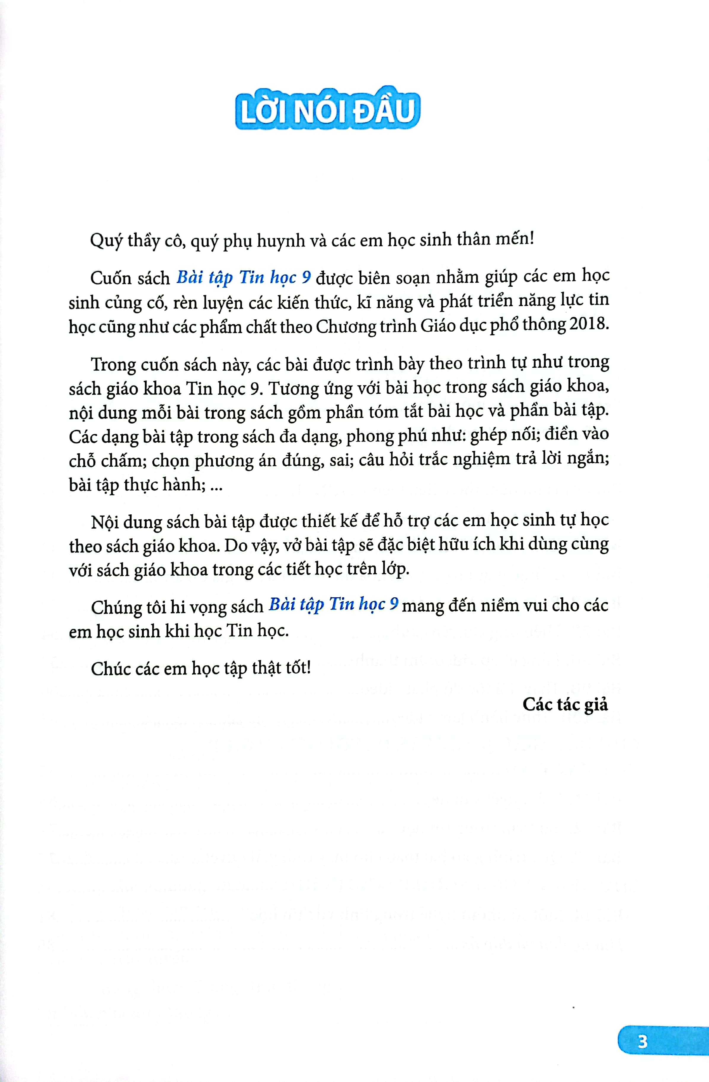 bài tập tin học 9 (chân trời) (chuẩn) - Ảnh 3