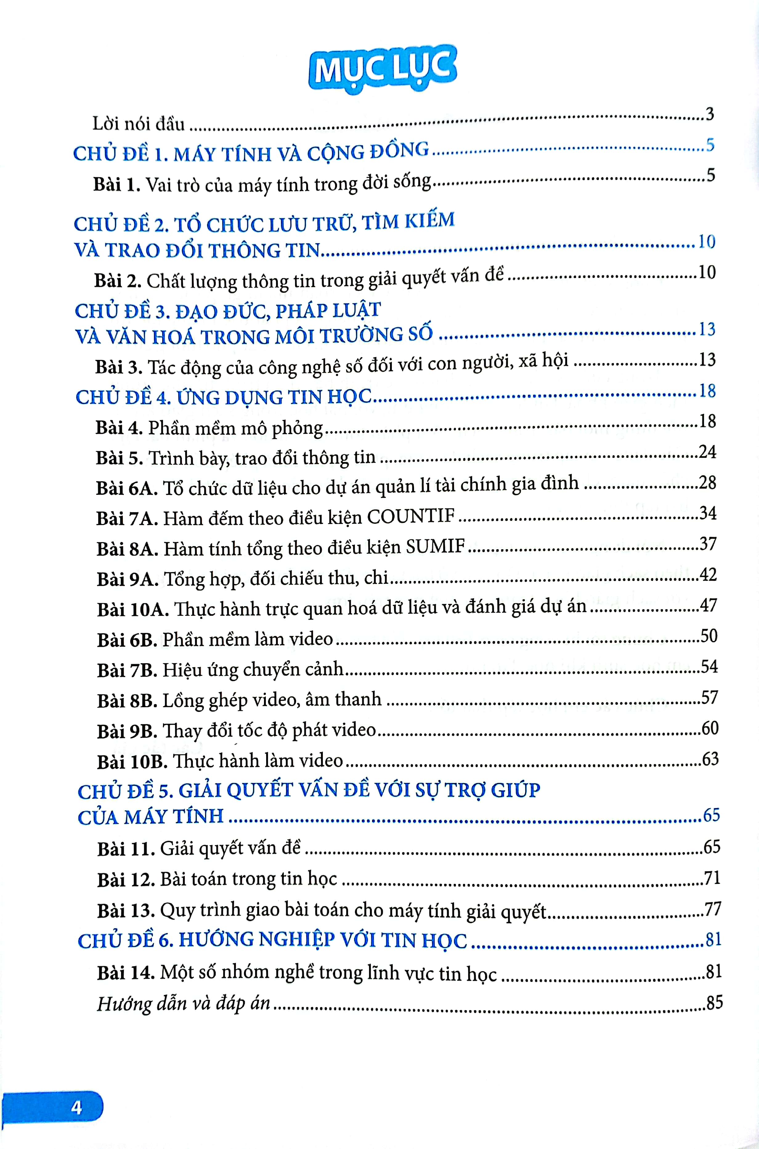 bài tập tin học 9 (chân trời) (chuẩn) - Ảnh 4