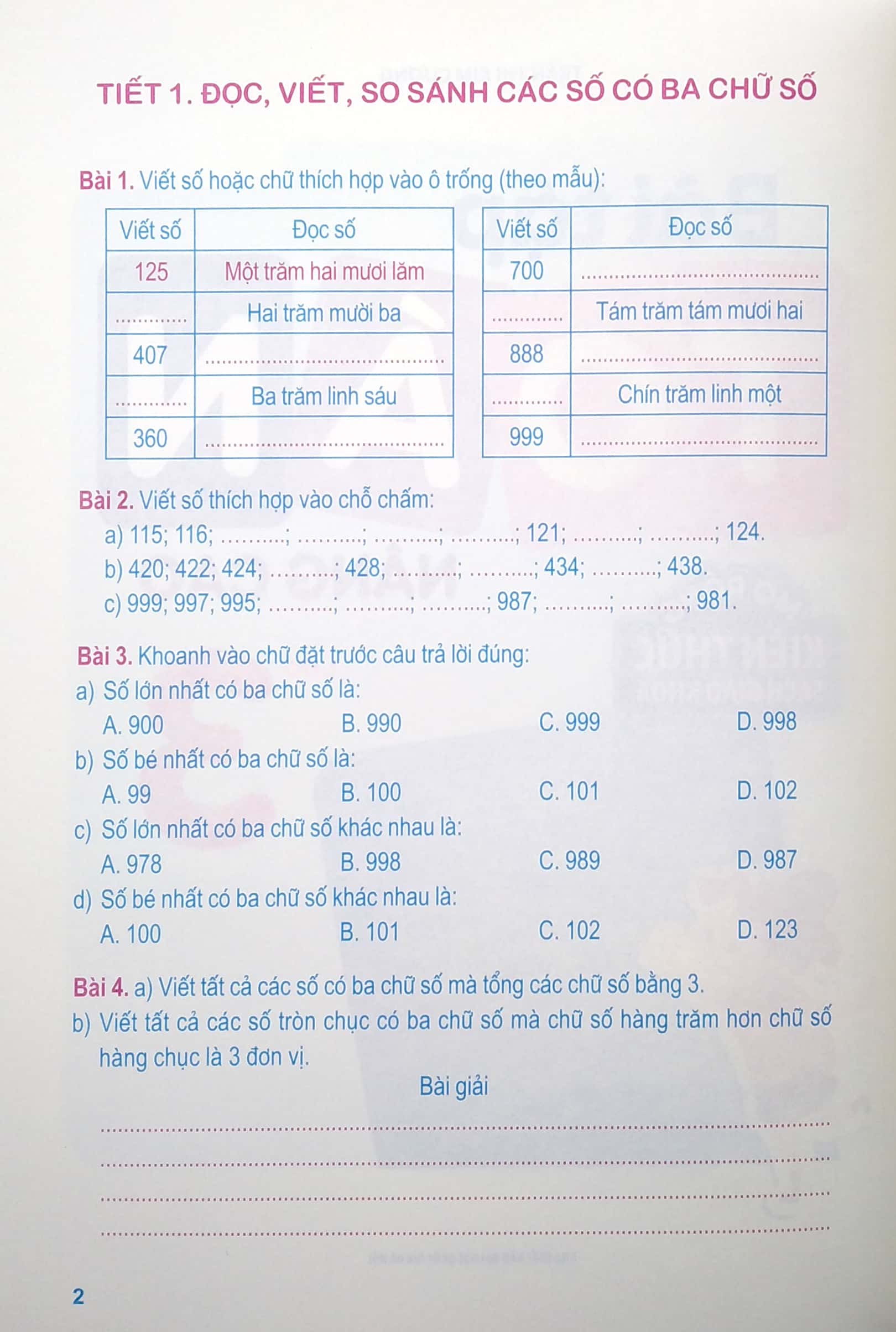bài tập toán nâng cao lớp 3 - mở rộng kiến thức sách giáo khoa - Ảnh 4