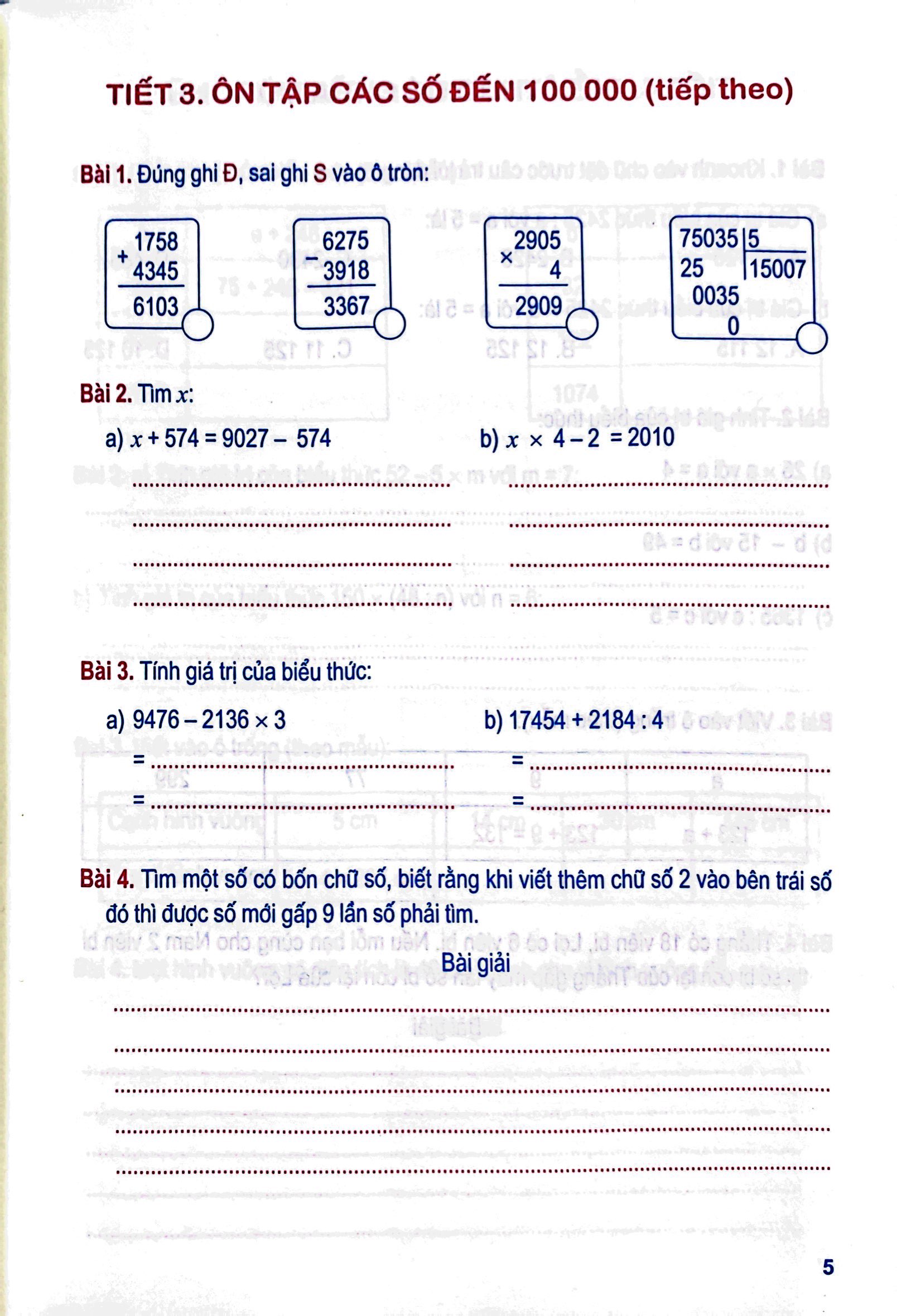 bài tập toán nâng cao lớp 4 - mở rộng kiến thức sách giáo khoa - Ảnh 5