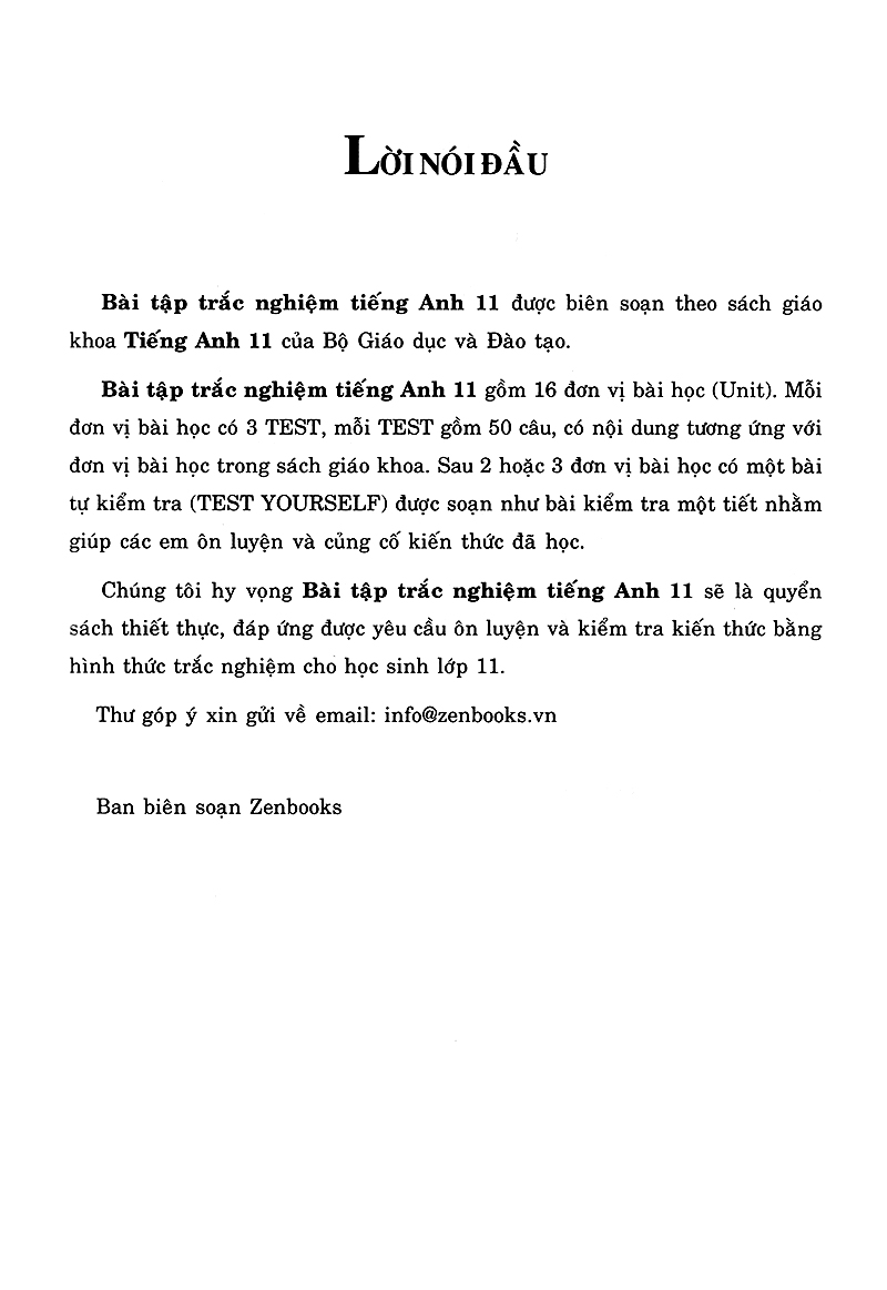 bài tập trắc nghiệm tiếng anh 11 (không đáp án) (tái bản 2018) - Ảnh 3