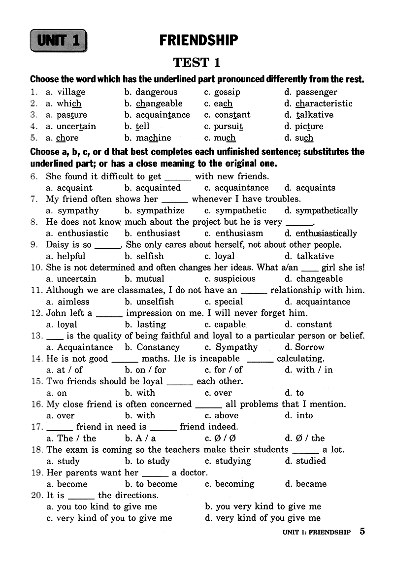bài tập trắc nghiệm tiếng anh 11 (không đáp án) (tái bản 2018) - Ảnh 5