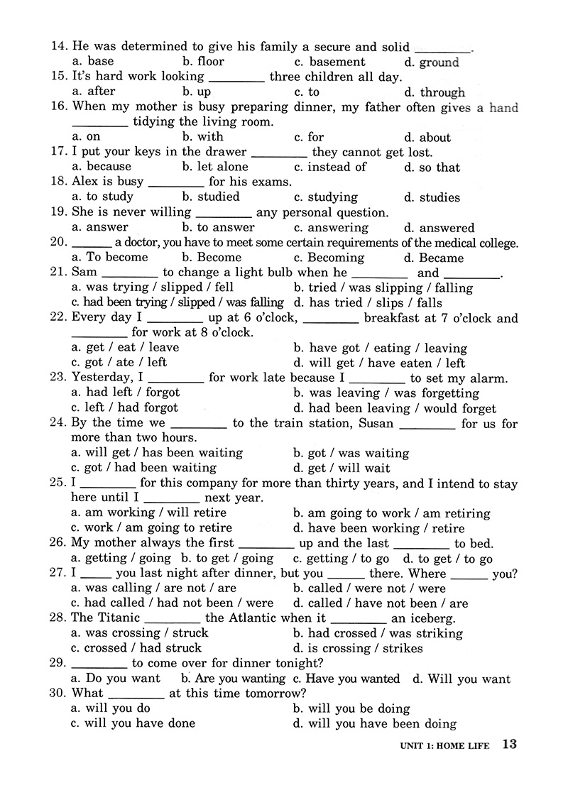 bài tập trắc nghiệm tiếng anh 12 (không đáp án) (tái bản 2018) - Ảnh 11