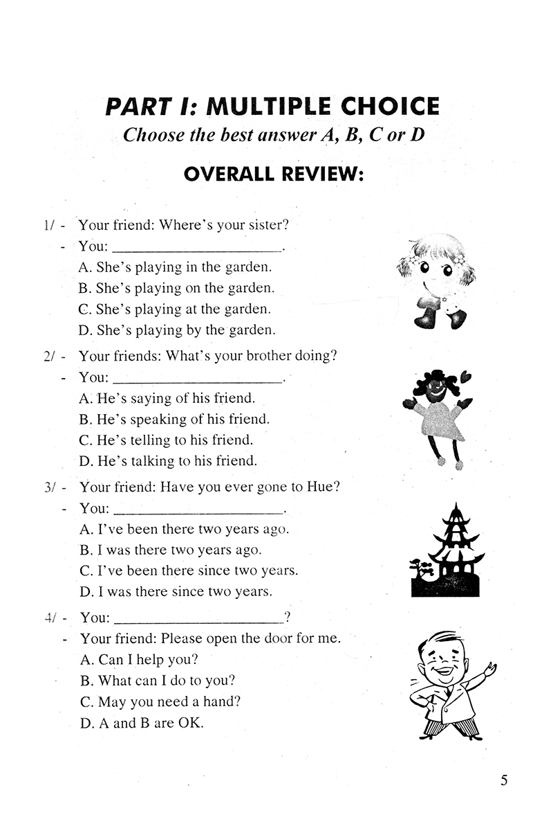 bài tập trắc nghiệm tiếng anh 8 - Ảnh 4