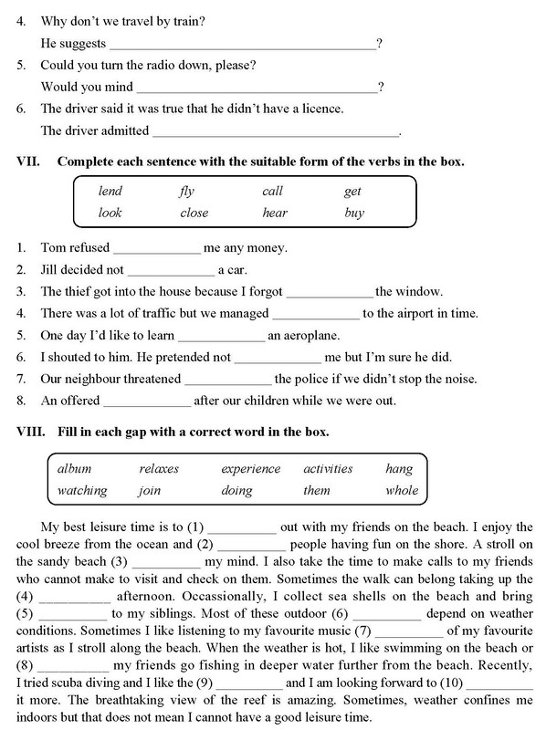 bài tập trắc nghiệm tiếng anh 8 theo chương trình thí điểm ( không đáp án) - Ảnh 5