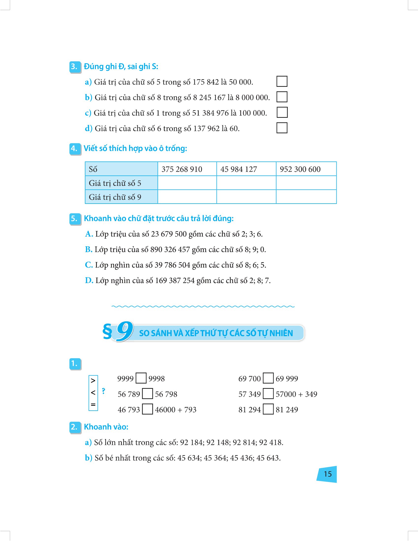 bài tập trắc nghiệm và đề tự kiểm tra toán 4 - Ảnh 14