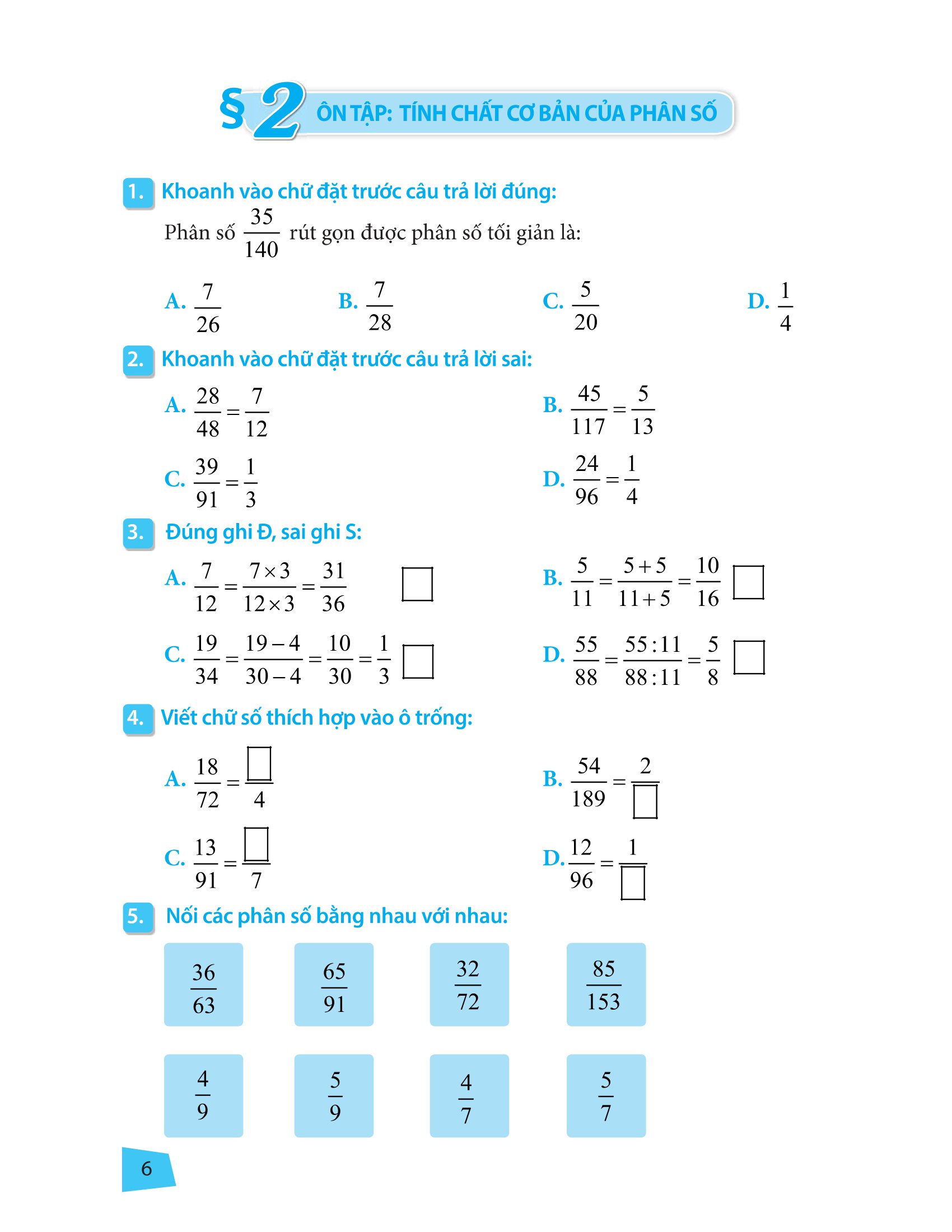 bài tập trắc nghiệm và đề tự kiểm tra toán 5 - Ảnh 7
