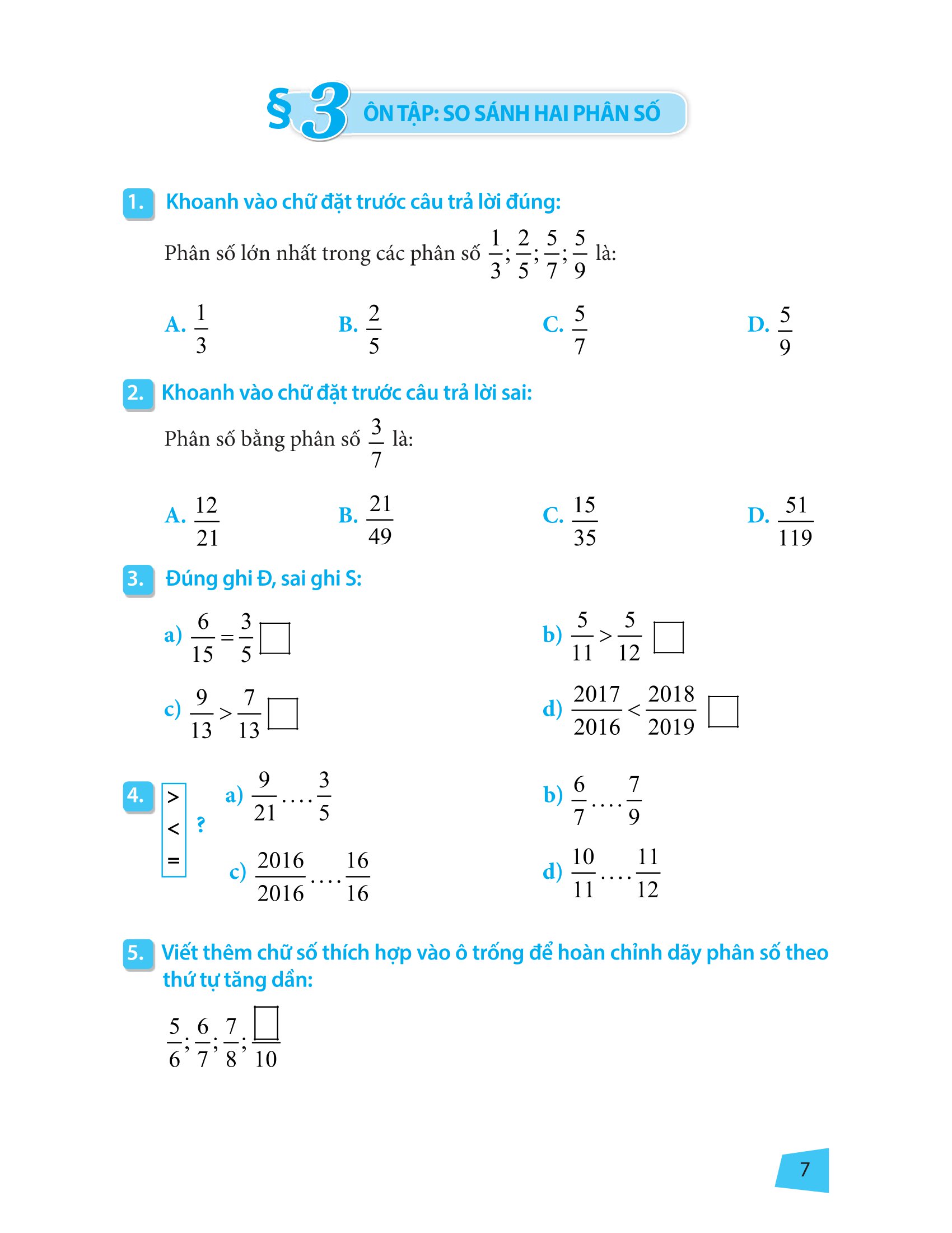 bài tập trắc nghiệm và đề tự kiểm tra toán 5 - Ảnh 8