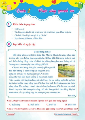 bài tập tuần tiếng việt 2 - tập 1 (biên soạn theo chương trình sgk cánh diều) - Ảnh 4