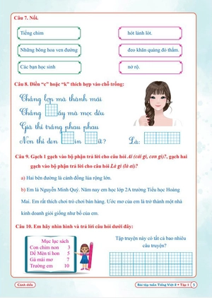 bài tập tuần tiếng việt 2 - tập 1 (biên soạn theo chương trình sgk cánh diều) - Ảnh 6