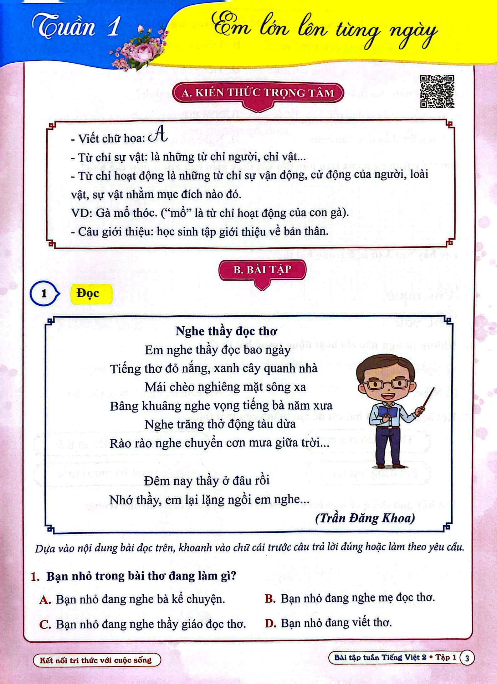 bài tập tuần tiếng việt 2 - tập 1 (kết nối - 2022) - Ảnh 5