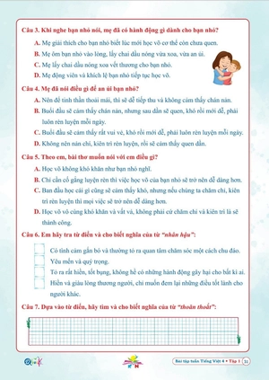 bài tập tuần tiếng việt 4 - tập 1 (kết nối tri thức với cuộc sống) - Ảnh 5