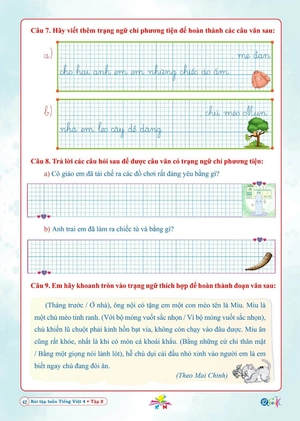 bài tập tuần tiếng việt 4 - tập 2 (kết nối tri thức với cuộc sống) - Ảnh 6