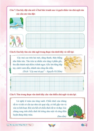 bài tập tuần tiếng việt lớp 4 - tập 1 (cánh diều) - Ảnh 6