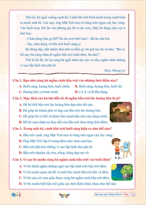 bài tập tuần tiếng việt lớp 5 - tập 1 (cánh diều) - Ảnh 8