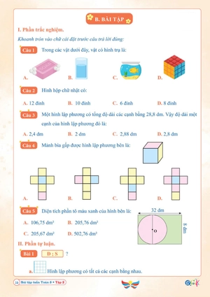 bài tập tuần toán 5 - tập 2 (cánh diều) - Ảnh 4