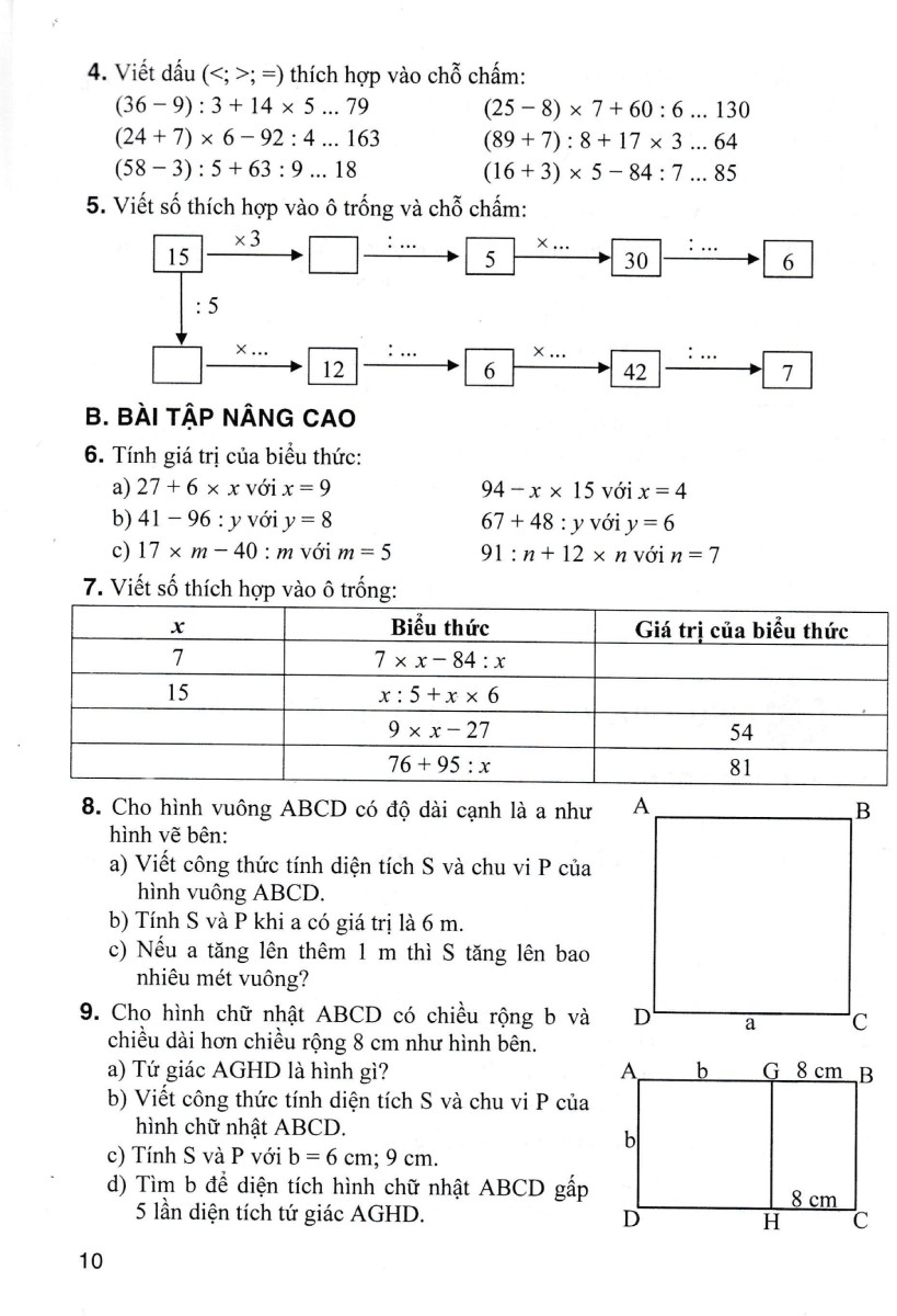 bài tập và trò chơi phát triển trí tuệ toán 4 (dùng chung cho các bộ sgk hiện hành) - Ảnh 10