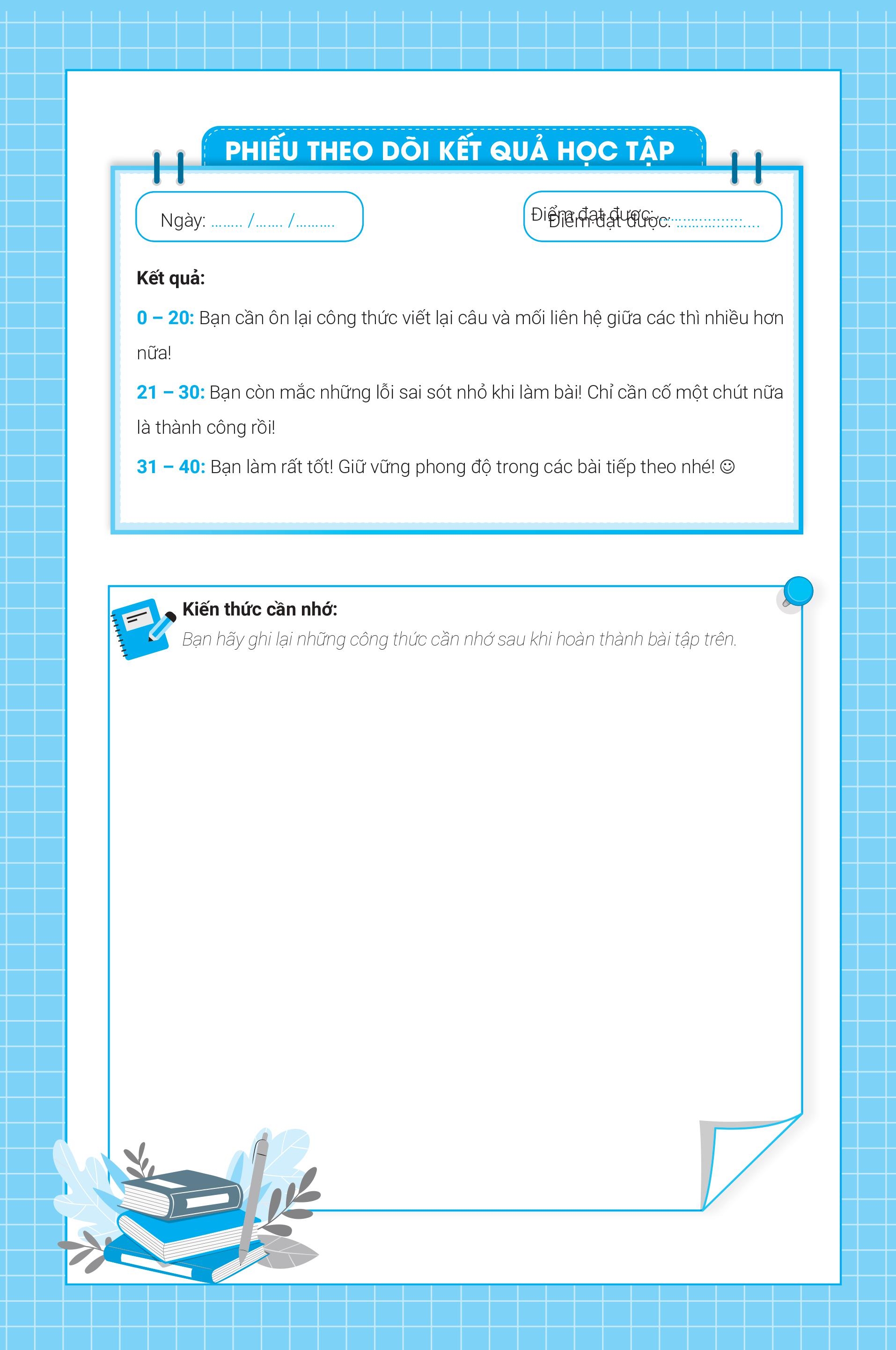 bài tập viết lại câu tiếng anh ( ôn thi vào lớp 10 và 10 chuyên ) - Ảnh 10