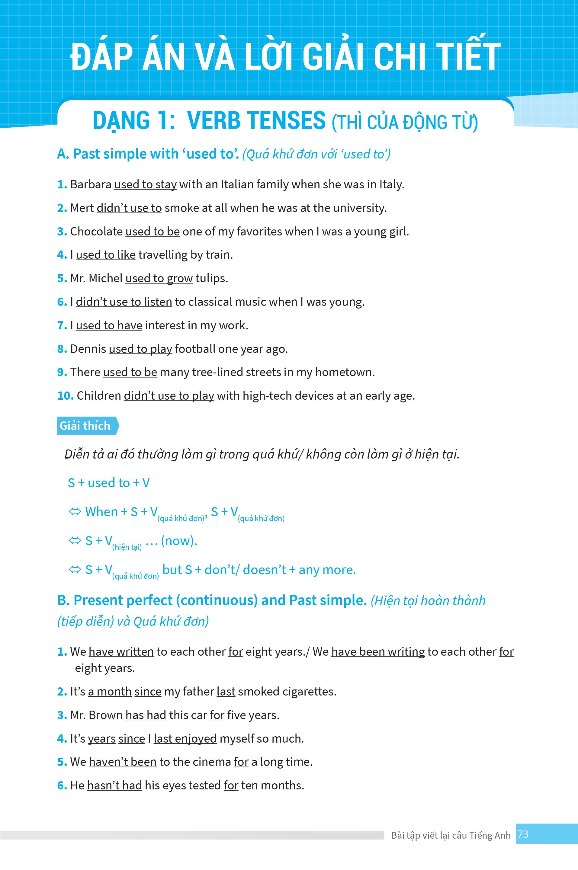 bài tập viết lại câu tiếng anh ( ôn thi vào lớp 10 và 10 chuyên ) - Ảnh 15