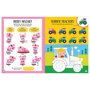 balloon stickers farmyard activity book - Ảnh 3