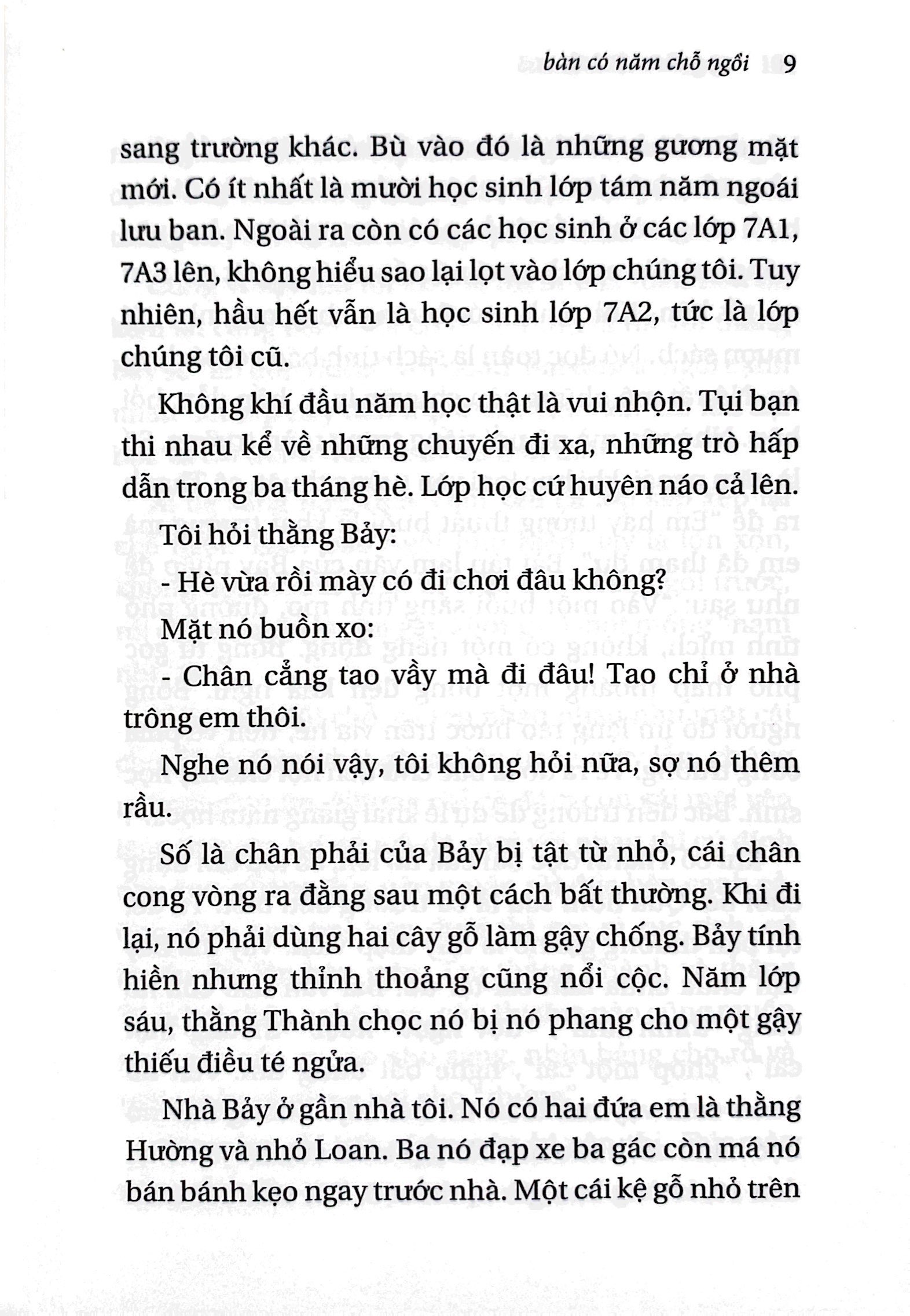 bàn có năm chỗ ngồi (tái bản 2022) - Ảnh 7